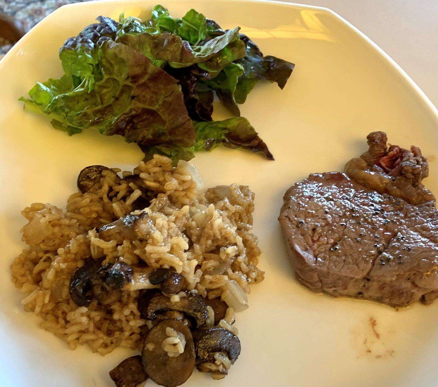 Baked Rice with Beef Consommé Cooking Aboard with Jill