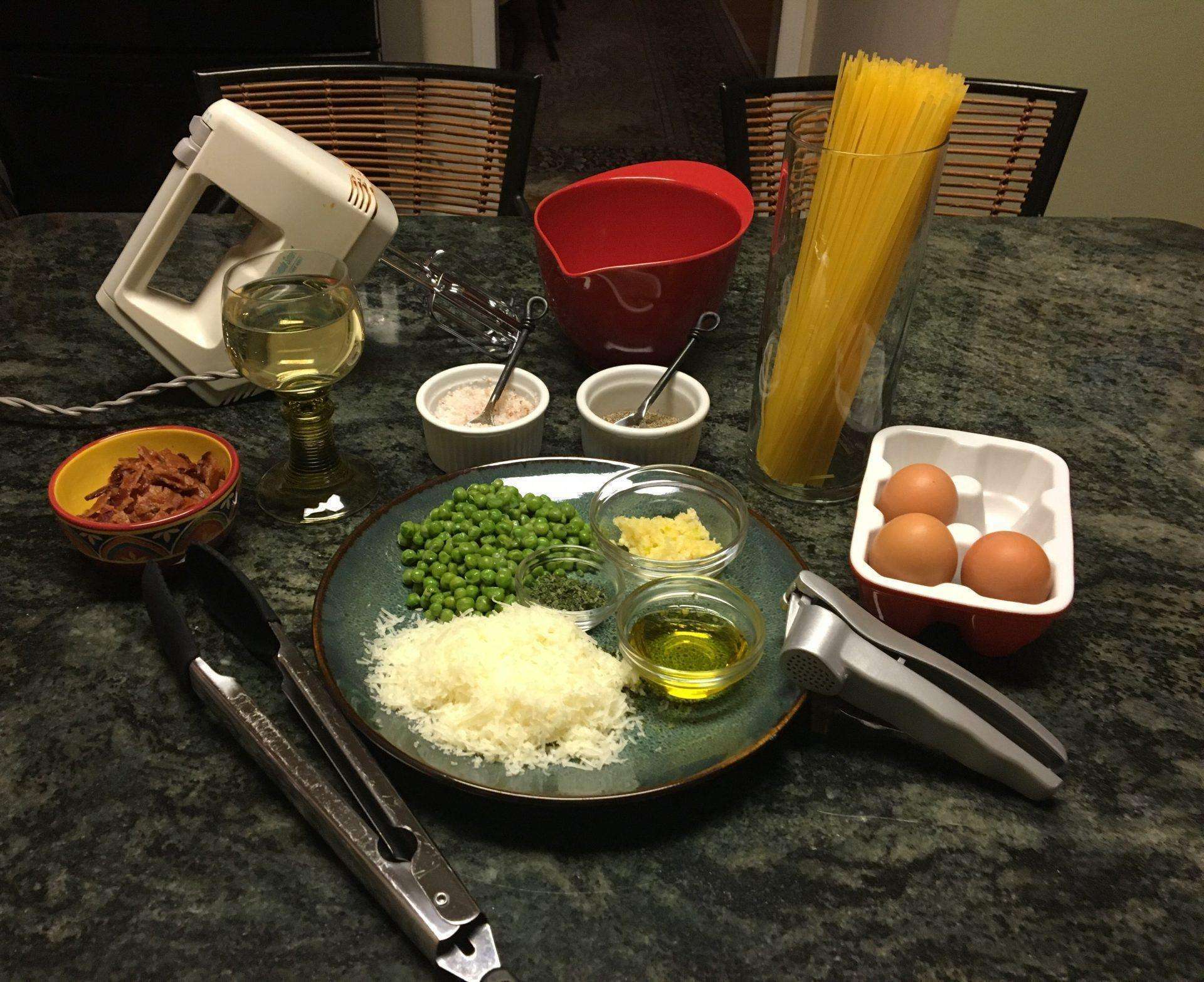 Spaghetti Carbonara Cooking Aboard with Jill