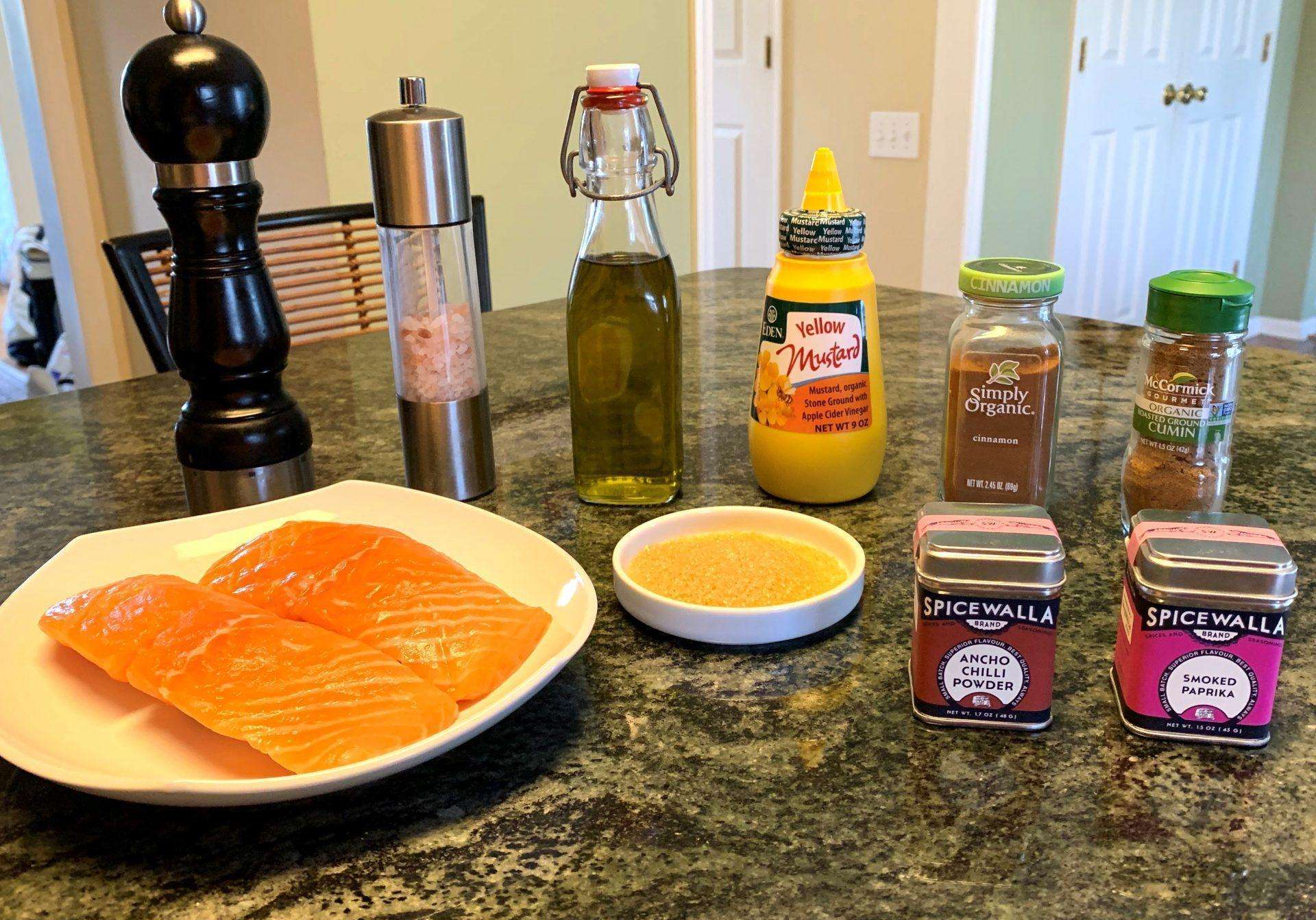 Dry Rub for Salmon Cooking Aboard with Jill