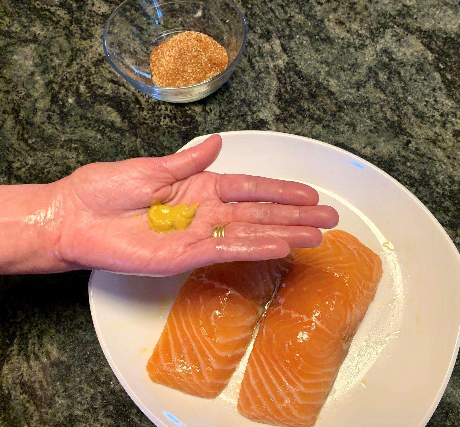 Dry Rub for Salmon Cooking Aboard with Jill