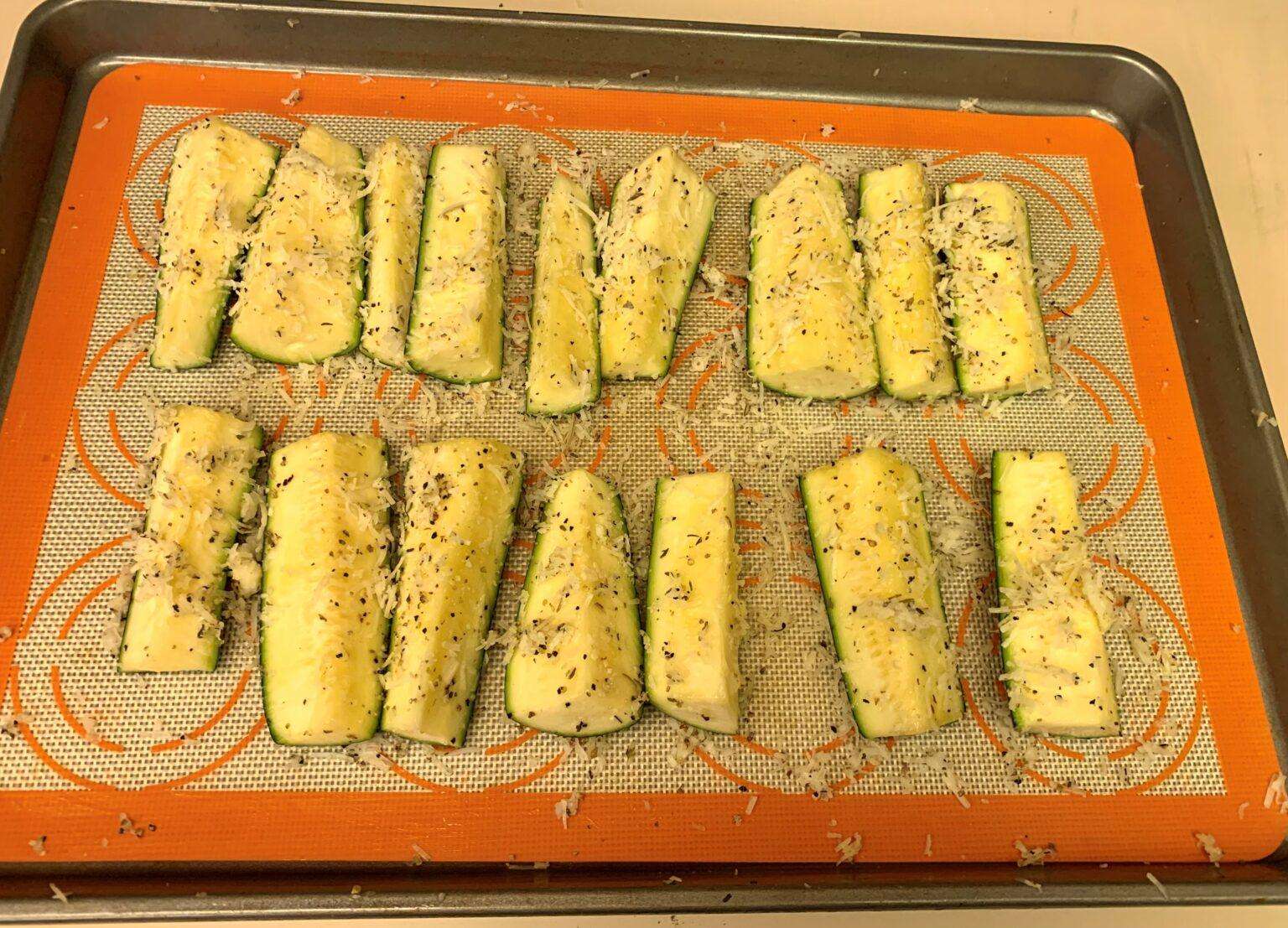 Roasted Zucchini Cooking Aboard with Jill