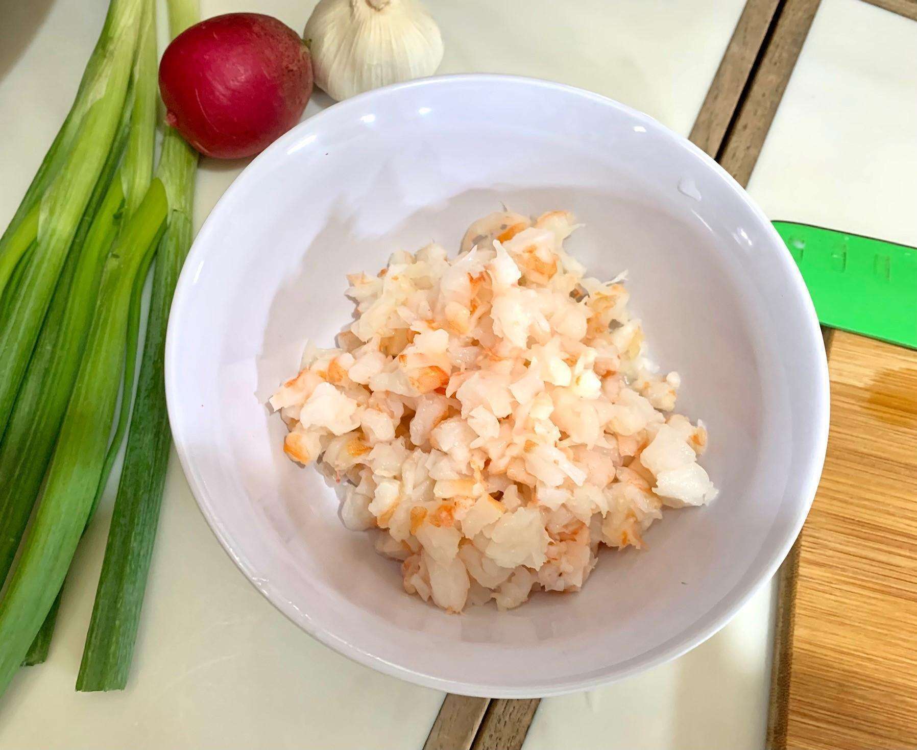Creamy Shrimp Rice Crackers – Cooking Aboard with Jill